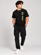 OFFBEAT The Artist, Lets Create - Black t-shirt, lifestyle view
