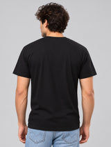 My Thinking Cap Is Always On black t-shirt by Offbeat, back view
