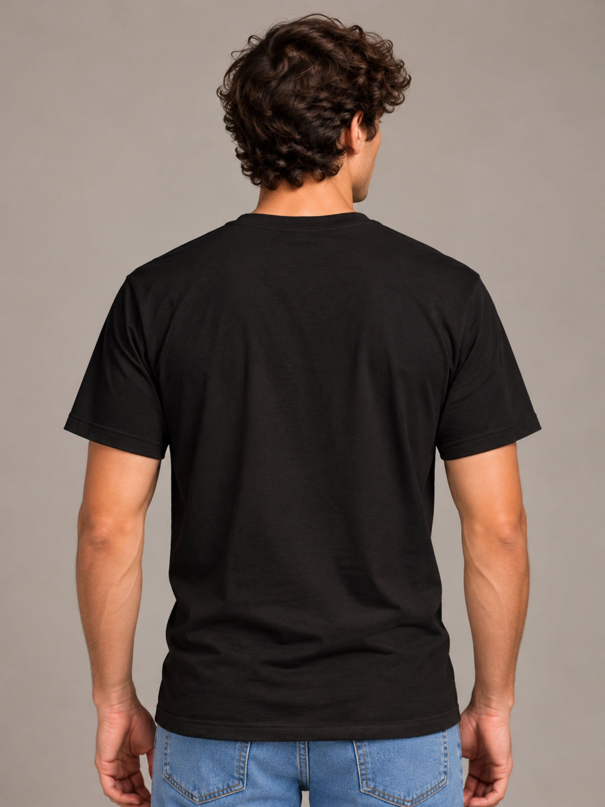 Cheers! I've Graduated From 'Bar' Code To Beer Code black t-shirt by Offbeat, back view