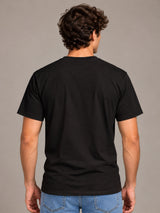 Cheers! I've Graduated From 'Bar' Code To Beer Code black t-shirt by Offbeat, back view