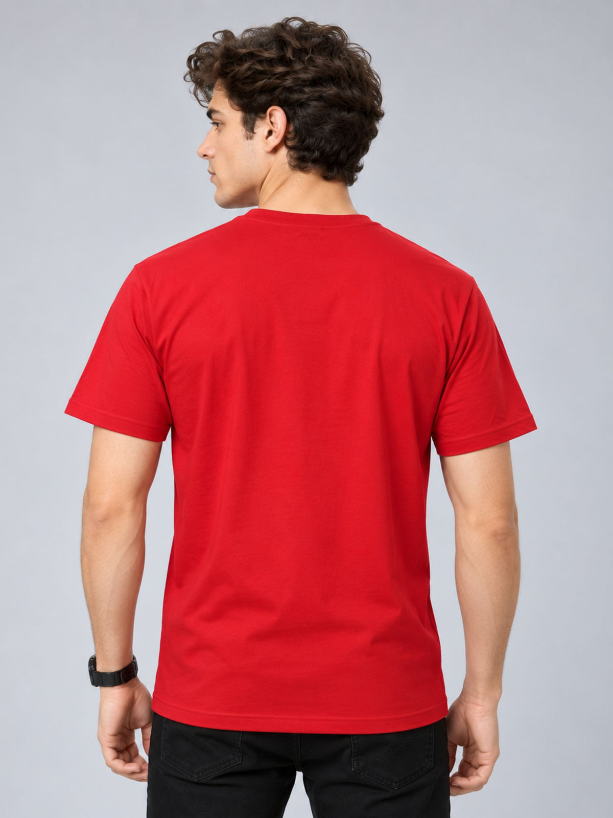 OFFBEAT Timeless - Red t-shirt, back view