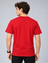 OFFBEAT Timeless - Red t-shirt, back view