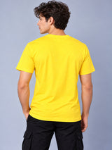 OFFBEAT The Greatest Pleasure In Life Is,Doing What People Say You Cannot Do. - Golden Yellow t-shirt, back view