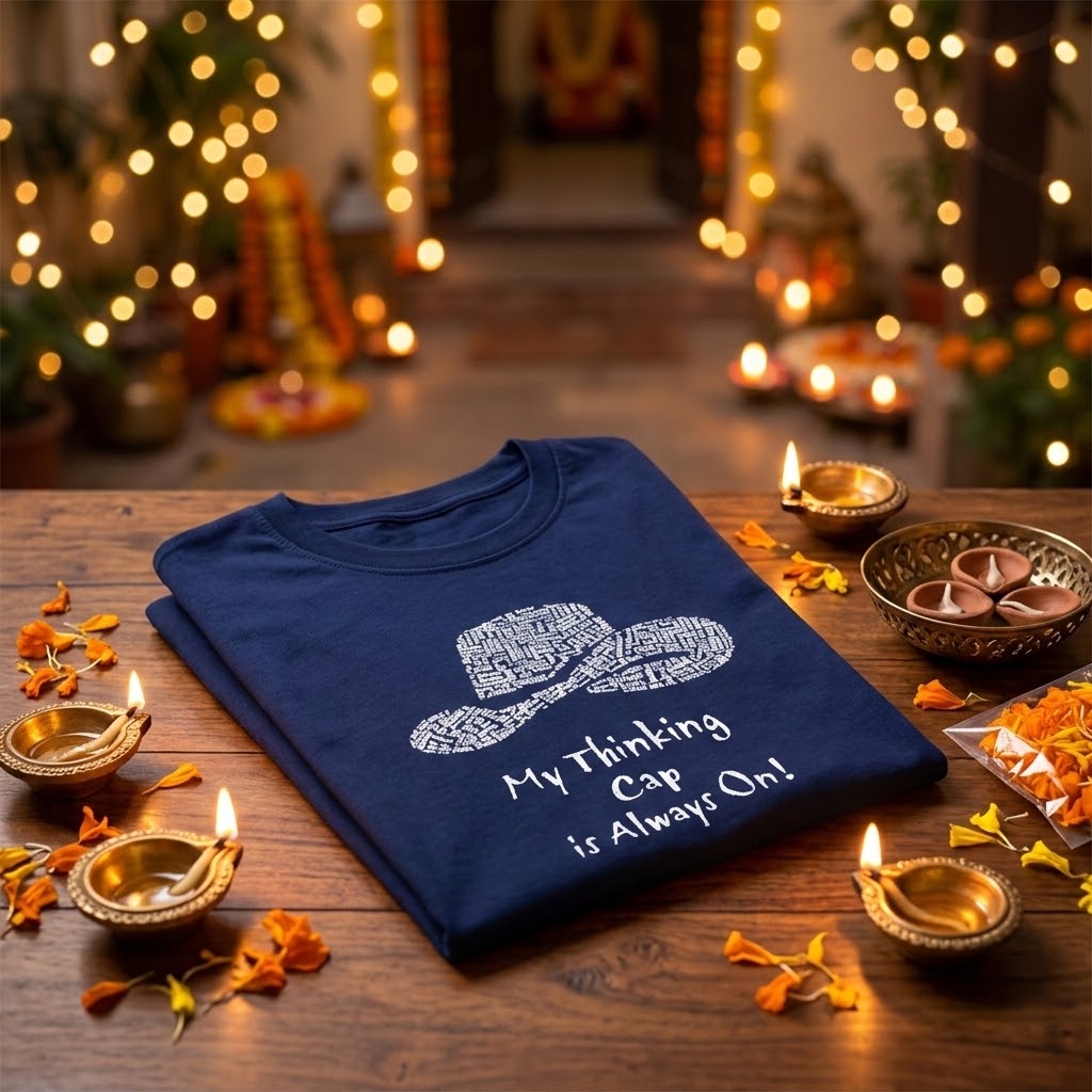 Addicted. | Men's Golden Yellow Graphic Print T-Shirt