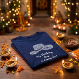 Addicted. | Men's Golden Yellow Graphic Print T-Shirt